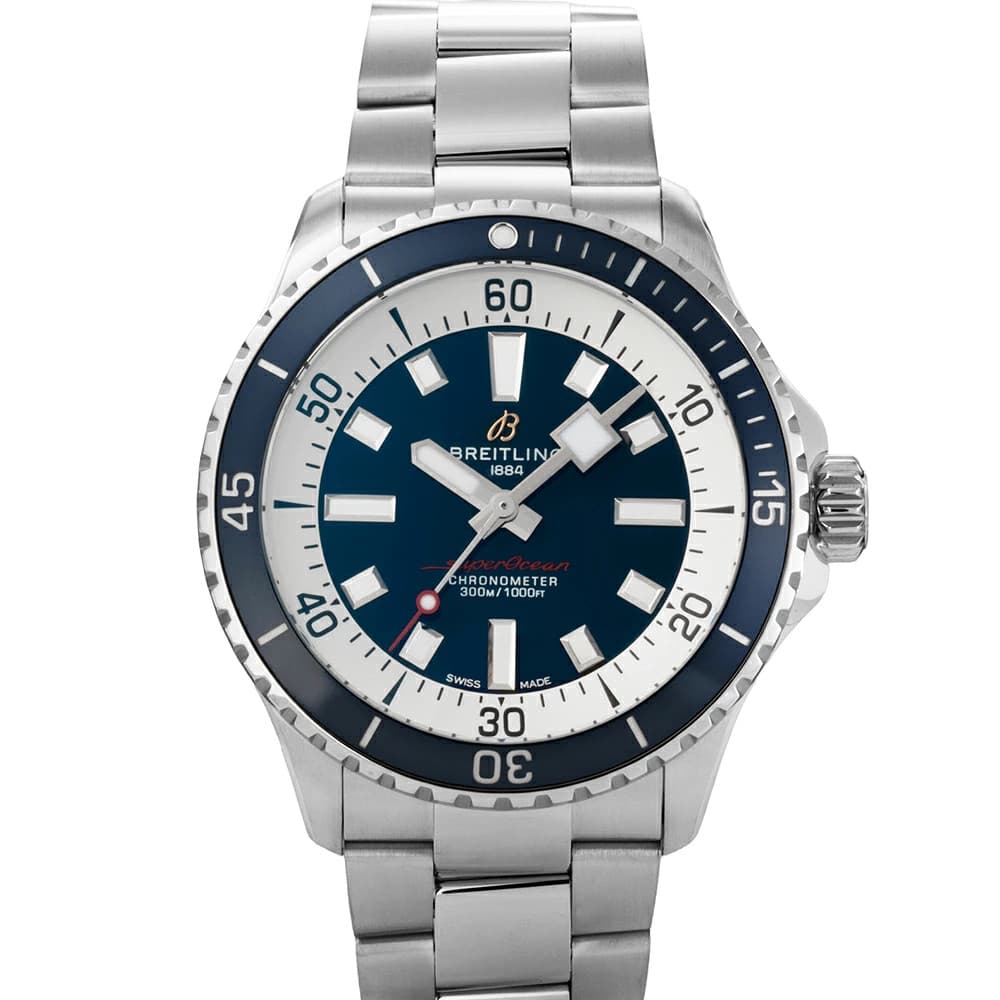 Breitling Superocean Automatic 42 A17375E71C1A1 42mm Blue Dial Unisex #TGW209