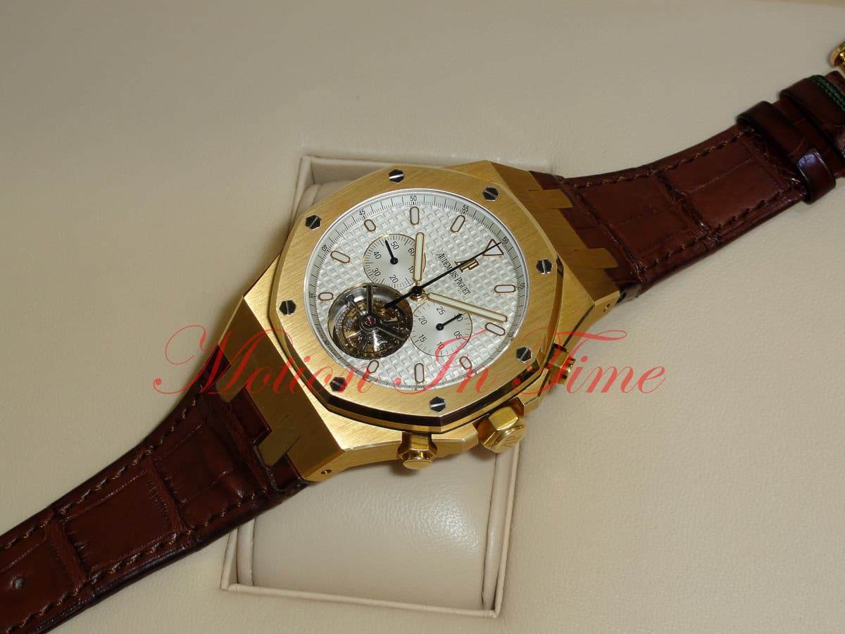 Audemars Piguet Royal Oak Jumbo Tourbillon Chronograph Y/G 25977BA.OO.D088CR.01