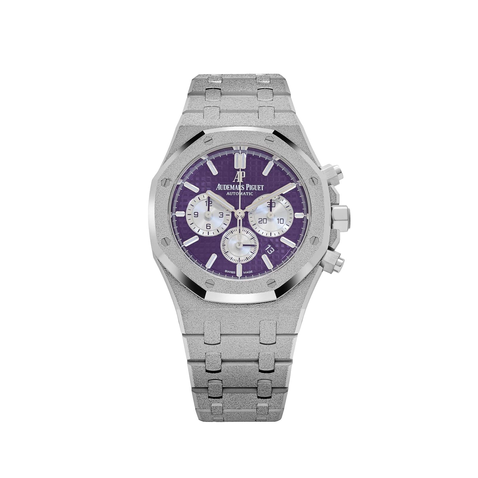 Audemars Piguet Royal Oak 26331BC.GG.1224BC.01 Chronograph Frosted White Gold
