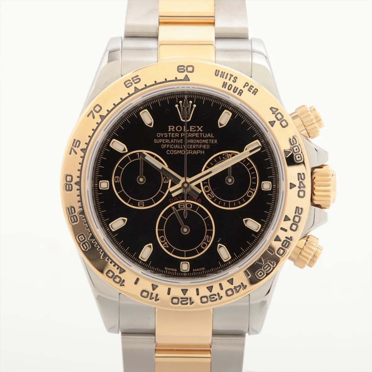 Rolex Cosmograph Daytona 116503 SS×YG SS×YG AT black dial