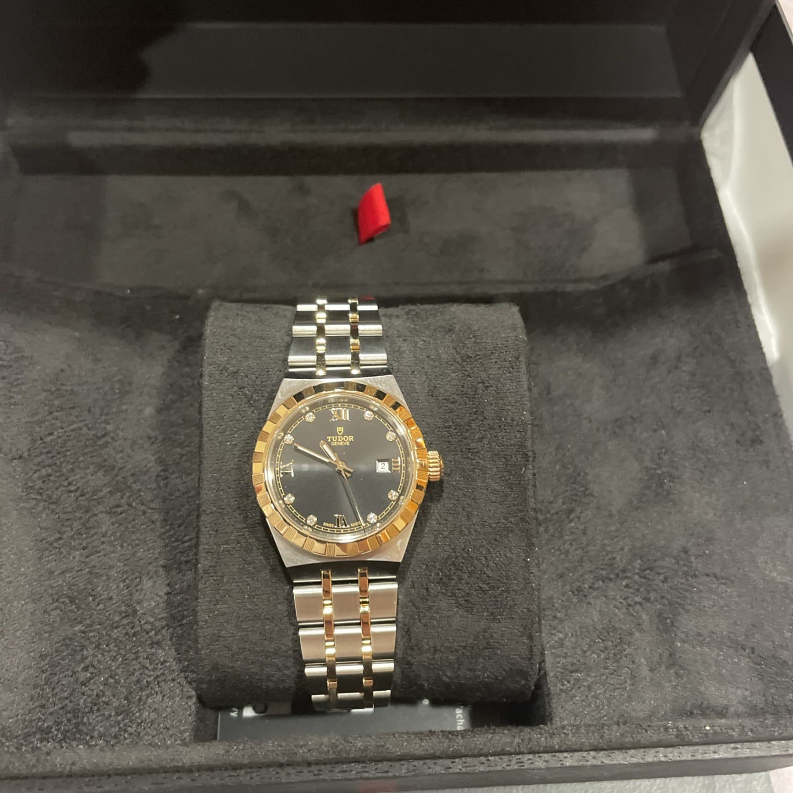 #W096 Tudor Royal Ref: 28303 28mm 2026 B&P Wrist Size: 6.75