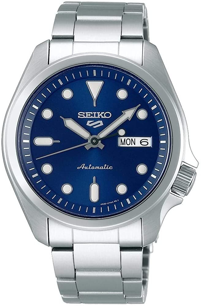 Seiko 5 Men's Automatic Watch with Stainless Steel Strap SRPE53K1