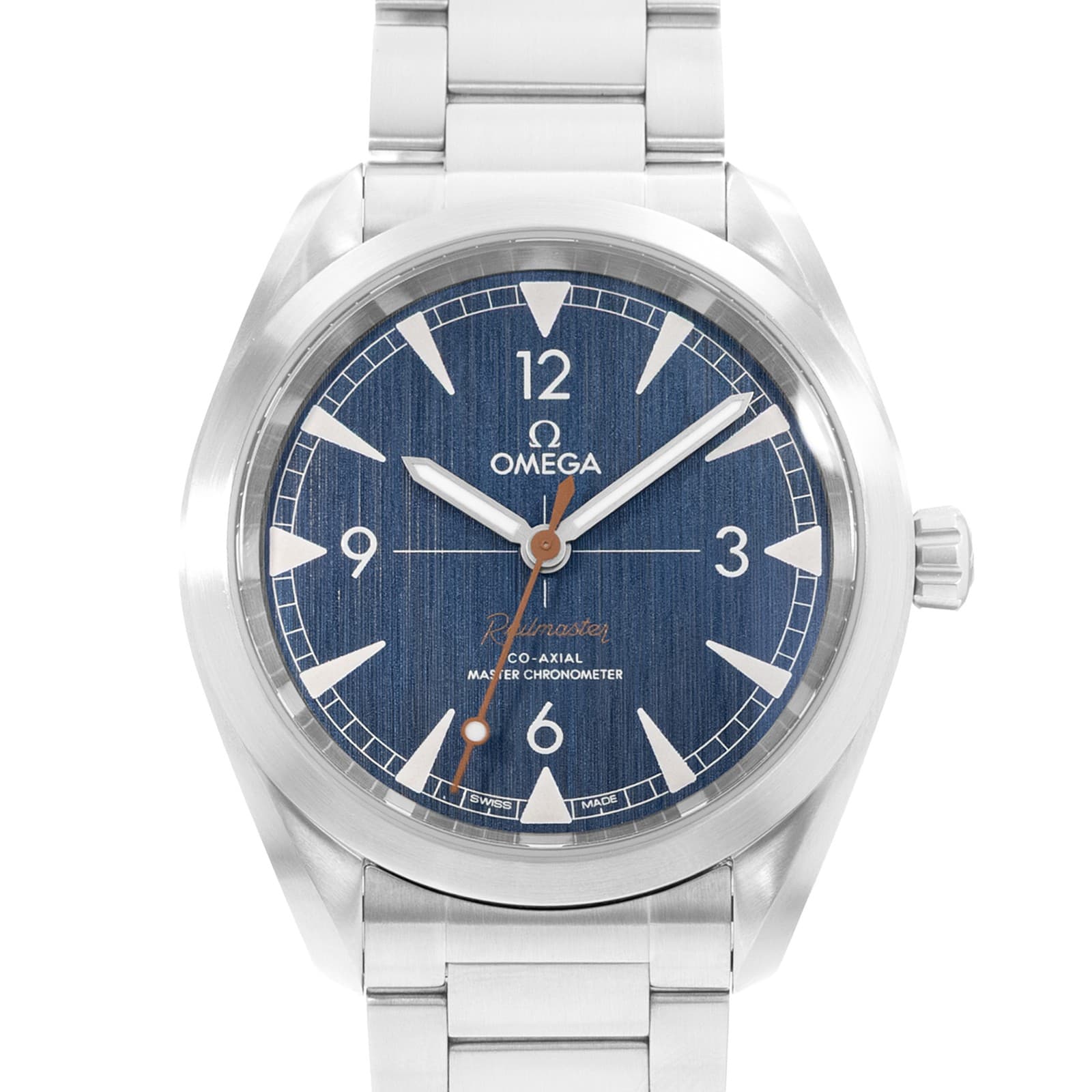 Omega Seamaster Railmaster 220.10.40.20.03.001 40mm Mens Watch Box Papers 2023