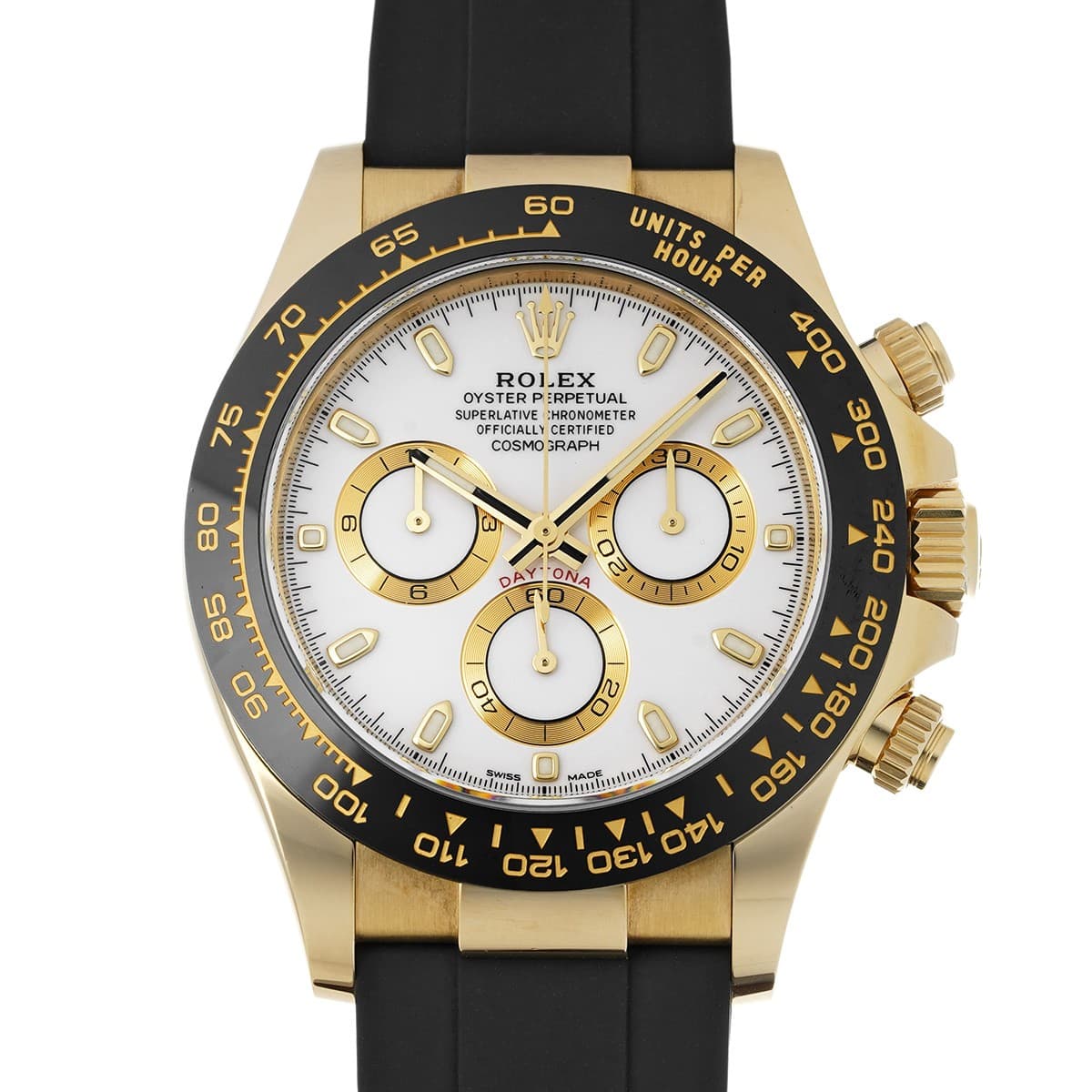 ROLEX Cosmograph Daytona 116518LN white WATCH 720125