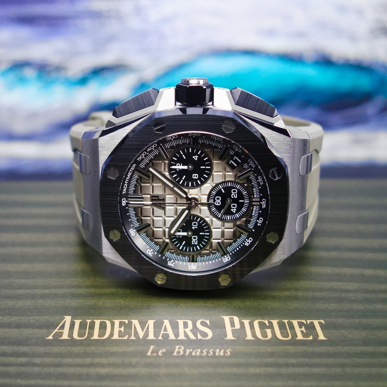 Audemars Piguet Royal Oak Offshore Smoked Taupe Full Set 26420SO.OO.A600CA.01
