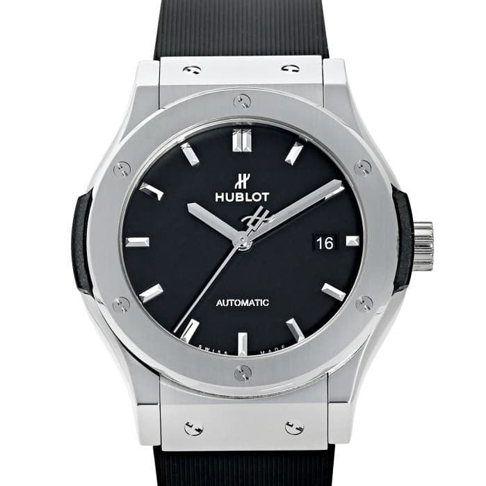 Hublot Classic Fusion 542.NX.1171.RX Titanium 42.0mm Black Dial #YKW1193