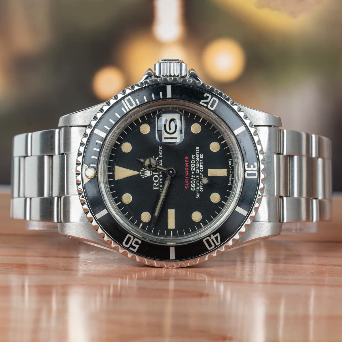Rolex Submariner Date 40 MM Black Dial Steel Automatic Watch 1680
