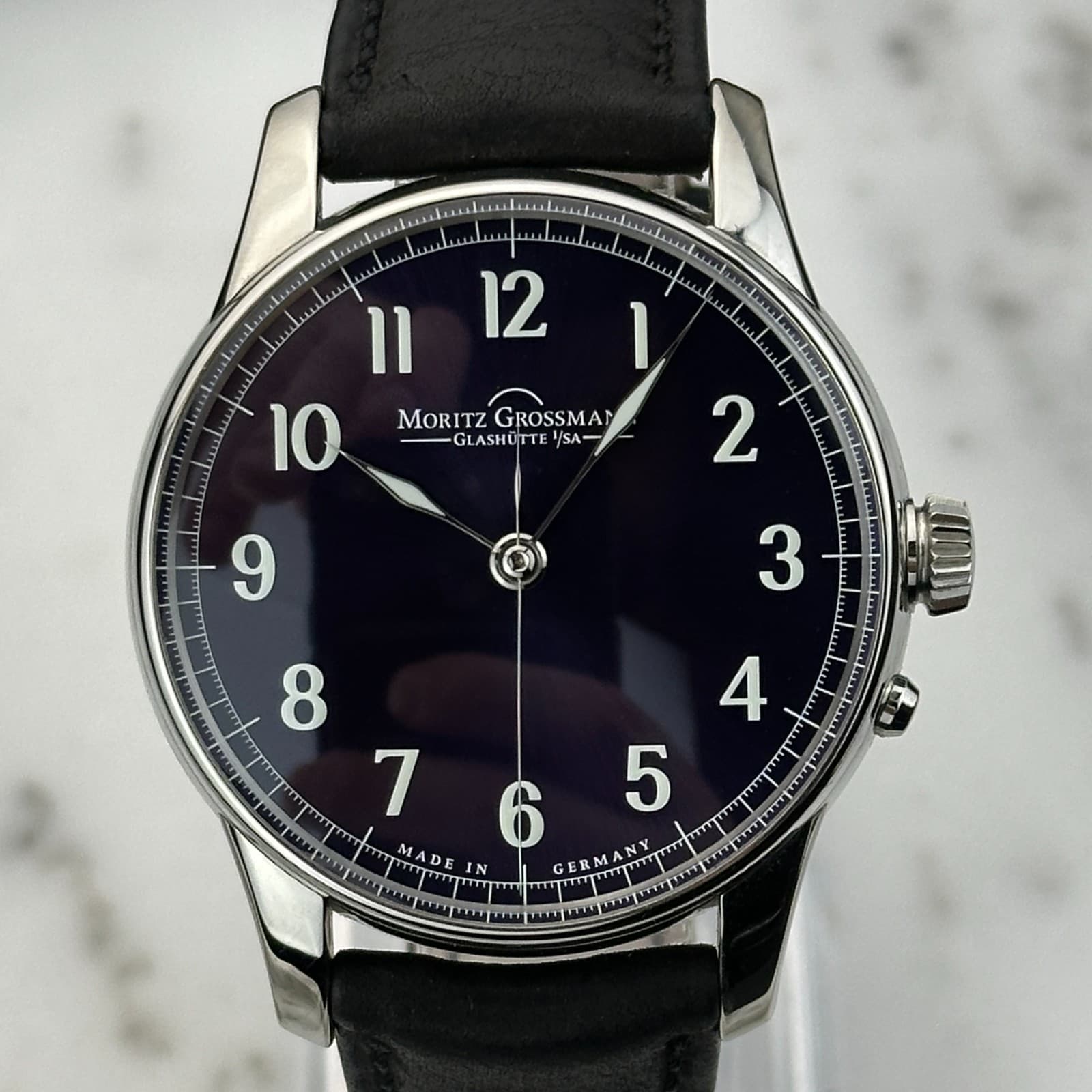 2022 Moritz Grossmann Central Seconds Purple Watch MG-003297 LE of 25 Full Set