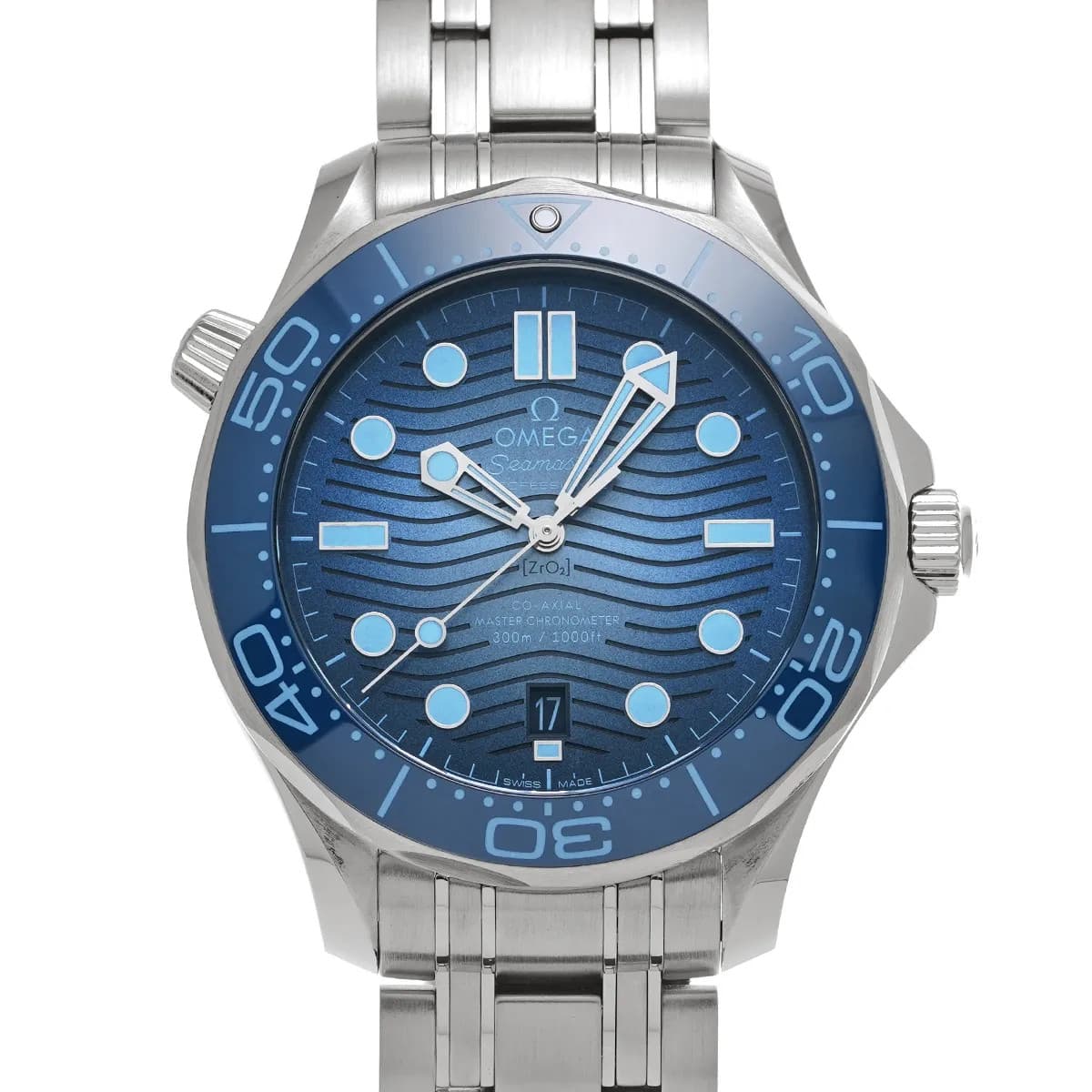 Omega Seamaster 210.30.42.20.03.003 42mm Stainless Steel Blue Wristwatch #WW1991