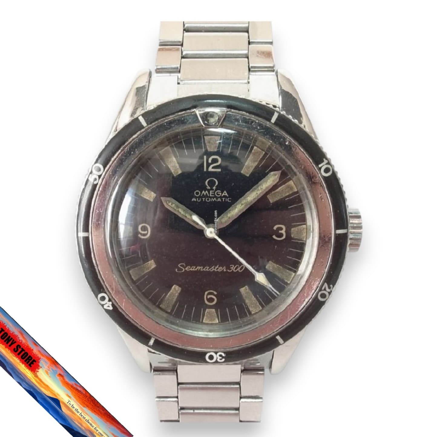 Omega Seamaster Second 165.014 Steel Automatic 38mm B Condition
