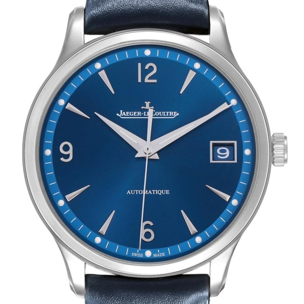Jaeger LeCoultre Master Control Date Steel Mens Watch 830.8.A0.S Q4018480 Card
