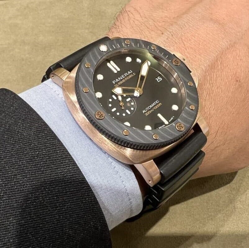 Panerai Submersible Quarantaquattro GoldtechTM Orocarbo - PAM02070