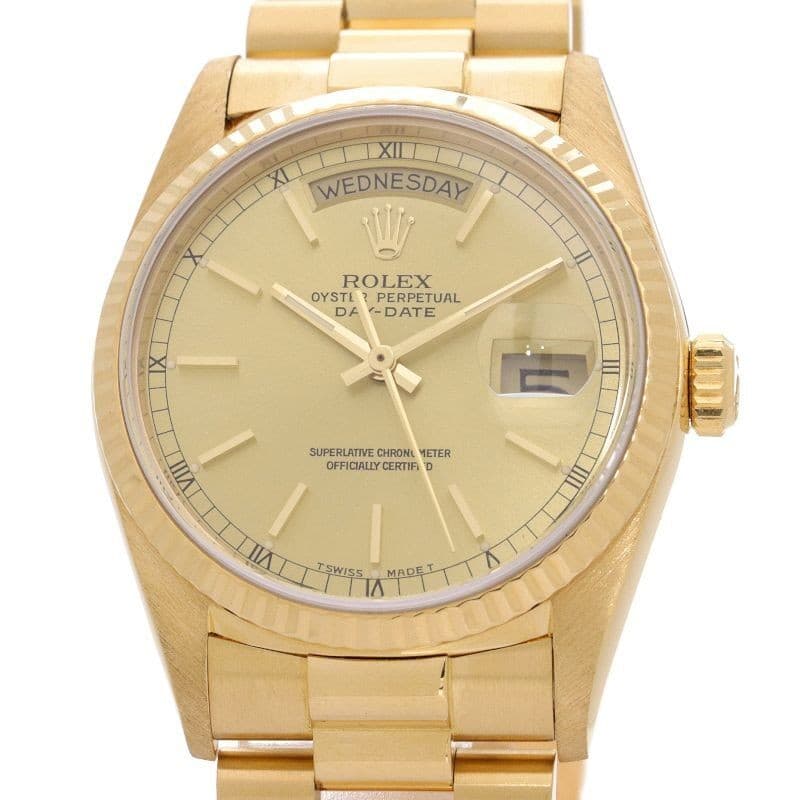 Rolex Day-Date 18038 Champagne TO332829