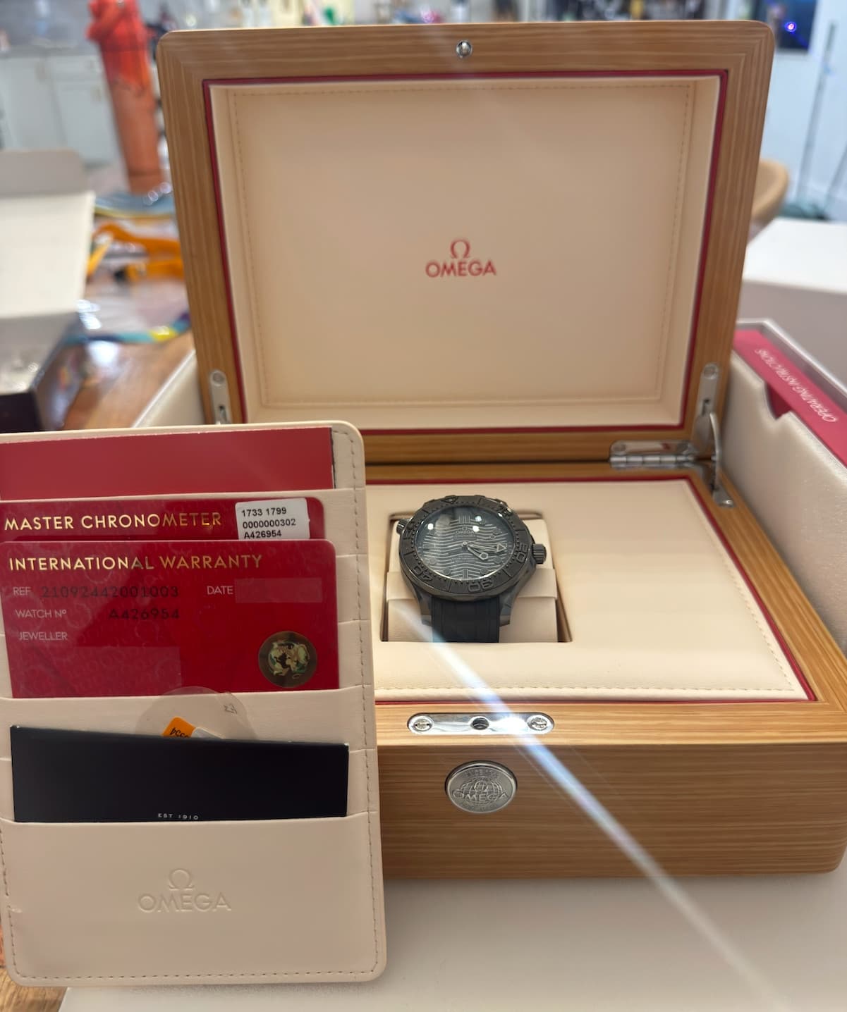 OMEGA Seamaster Diver 300M 210.92.44.20.01.003 Black Black