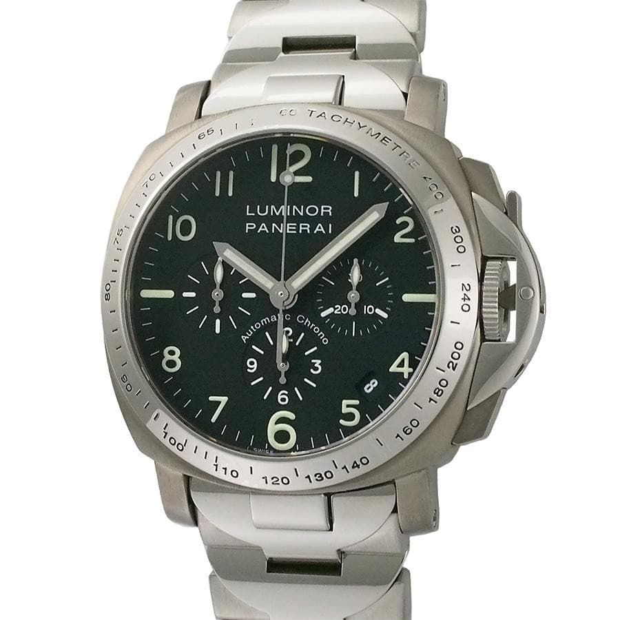 Panerai Luminor Chronograph C PAM00074 Titanium / Stainless Steel 2000 #IPW094