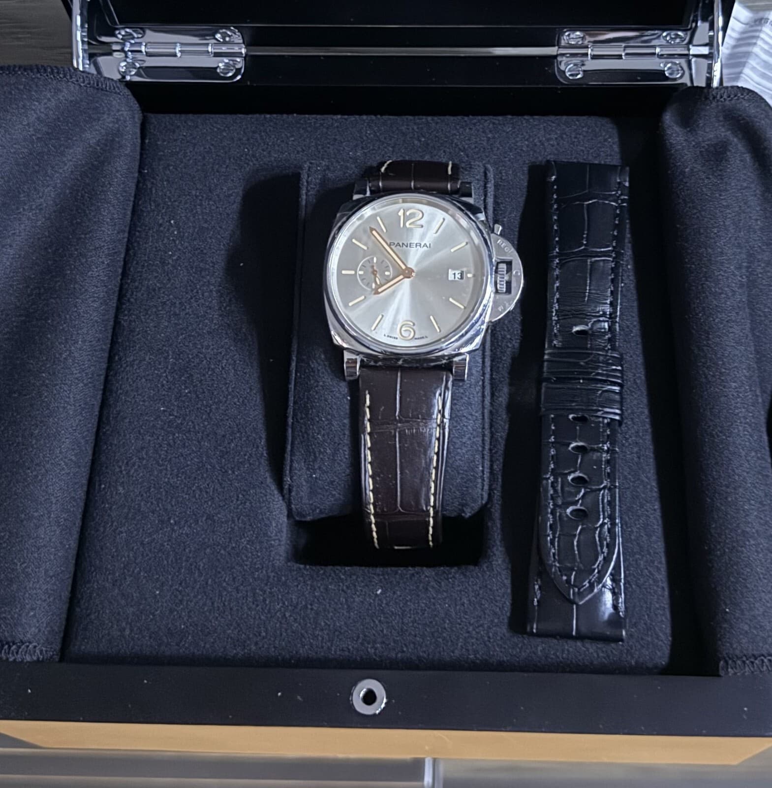 Panerai Luminor Due Stainless Steel Automatic Self Winding Watch PAM01249