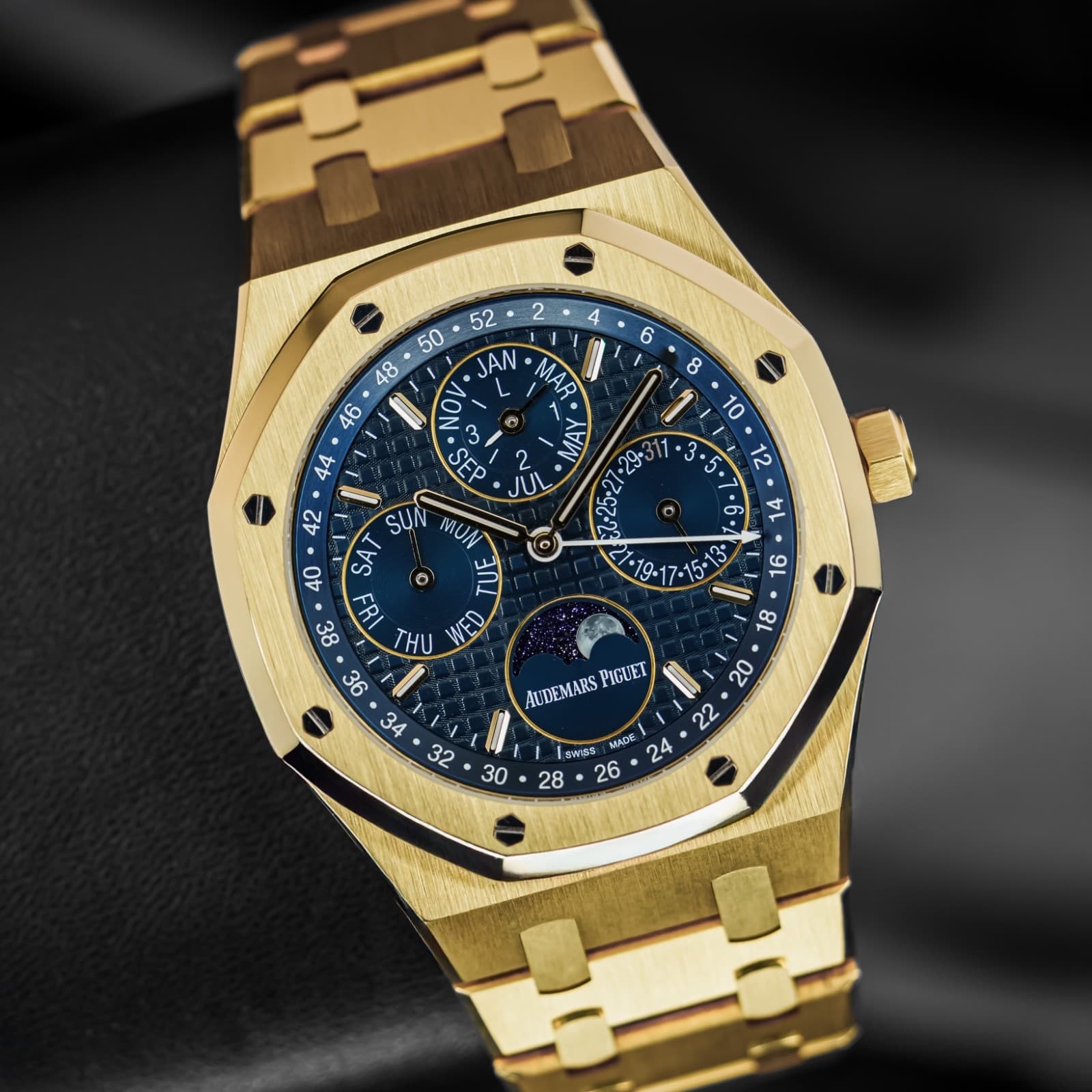 Audemars Piguet Royal Oak Perpetual - 26574ba.oo.1220ba.01 Box and Papers