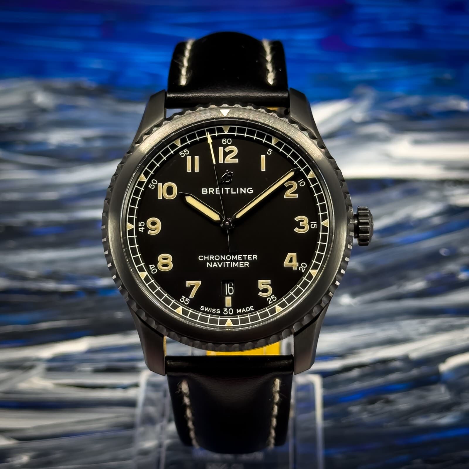 Breitling Navitimer 8 Blacksteel 41mm w/Box & Papers