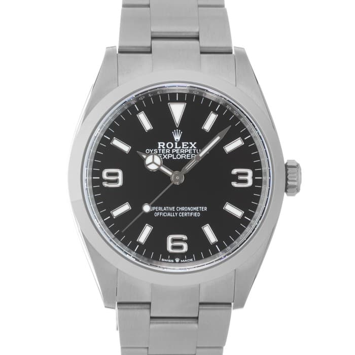 ROLEX Explorer  36 124270 Warranty 2022 Box/Paper