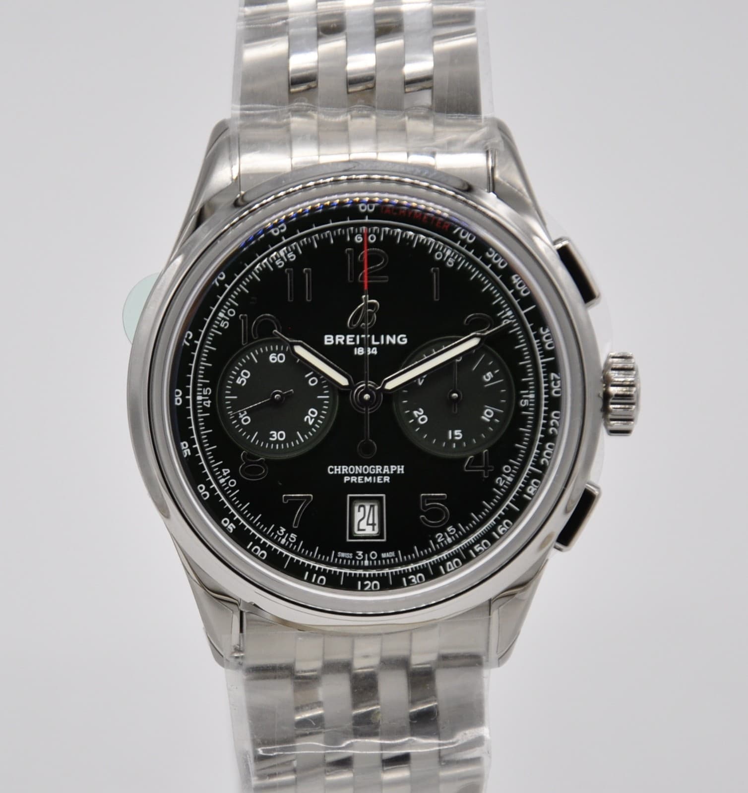 2026 Breitling Premier B01 Chronograph 42 Steel Green AB0145371L1A1 Automatic