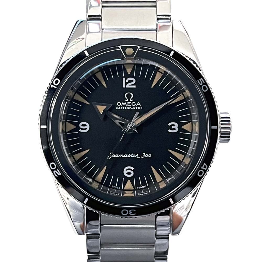 OMEGA 234.10.39.20.01.001 Seamaster 300 1957 Trilogy Men's Watch From Japan G621