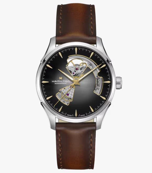HAMILTON Jazzmaster Open Heart H32675581 Silver Automatic Men's Watch New in Box