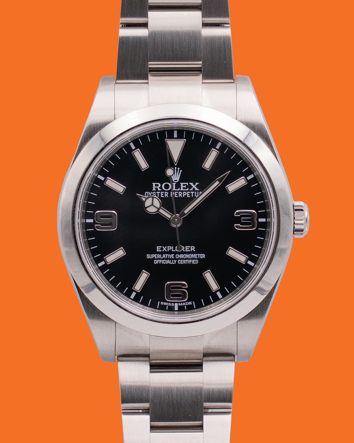 Rolex Explorer 39mm 214270 Black Dial 2015