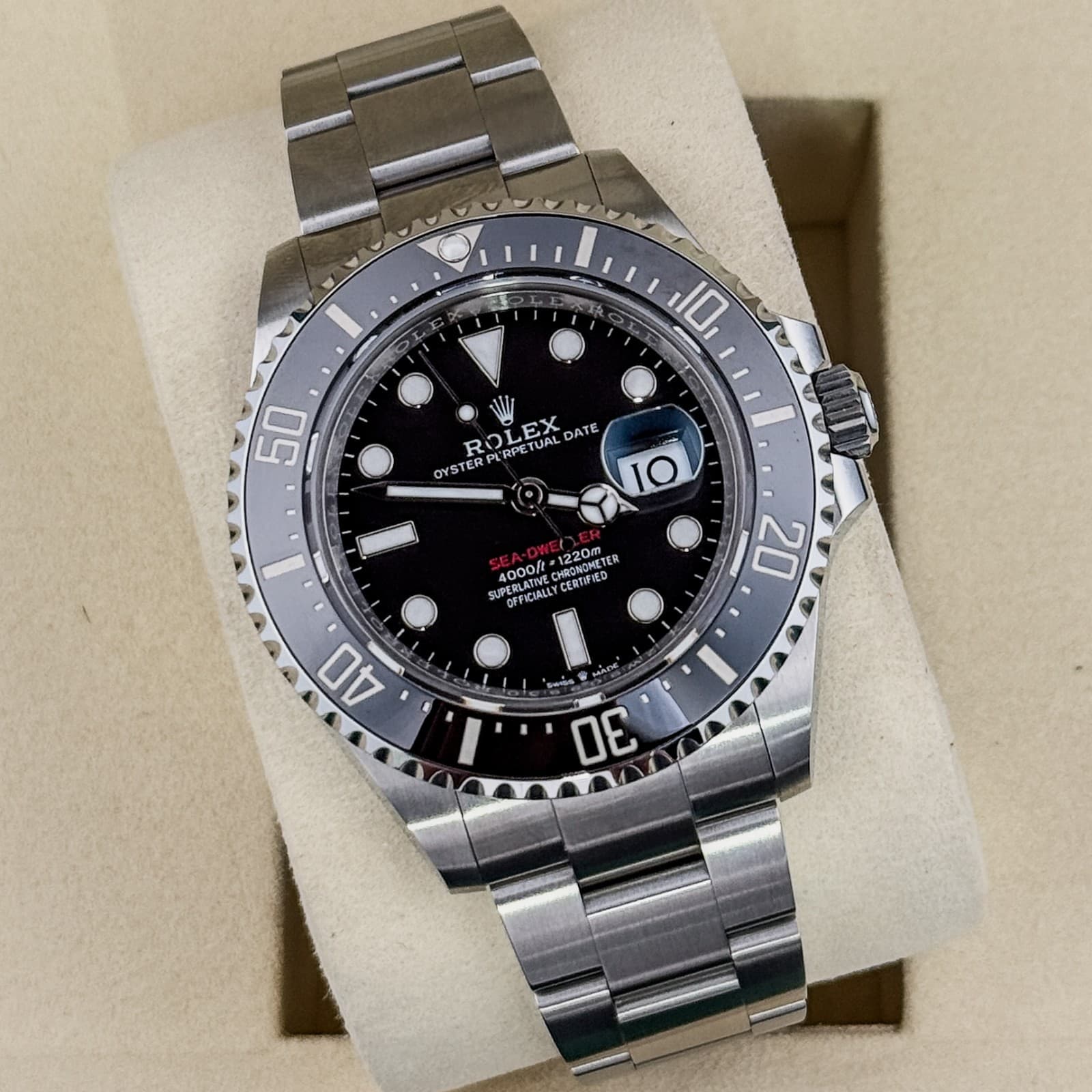 2026 Rolex Sea-Dweller 50th Anniversary Ceramic Red Watch 43mm 126600