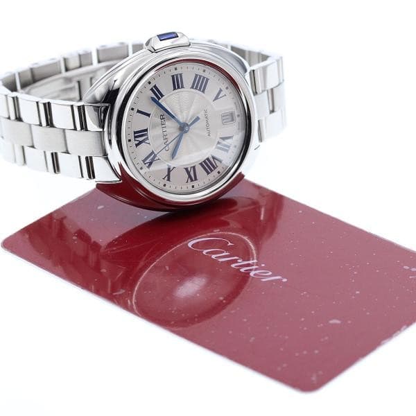 CARTIER CLÉ DE CARTIER WSCL0006 35mm SS Silver #C23932