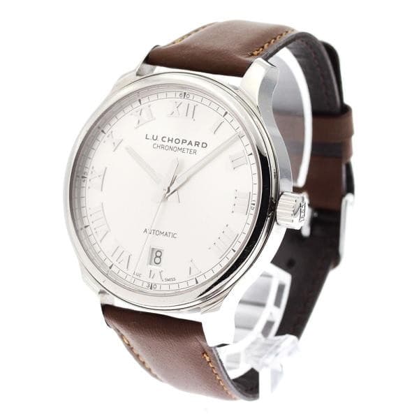 Chopard Classic 158558 42mm SS Silver Dial Automatic Date Watch #C3158