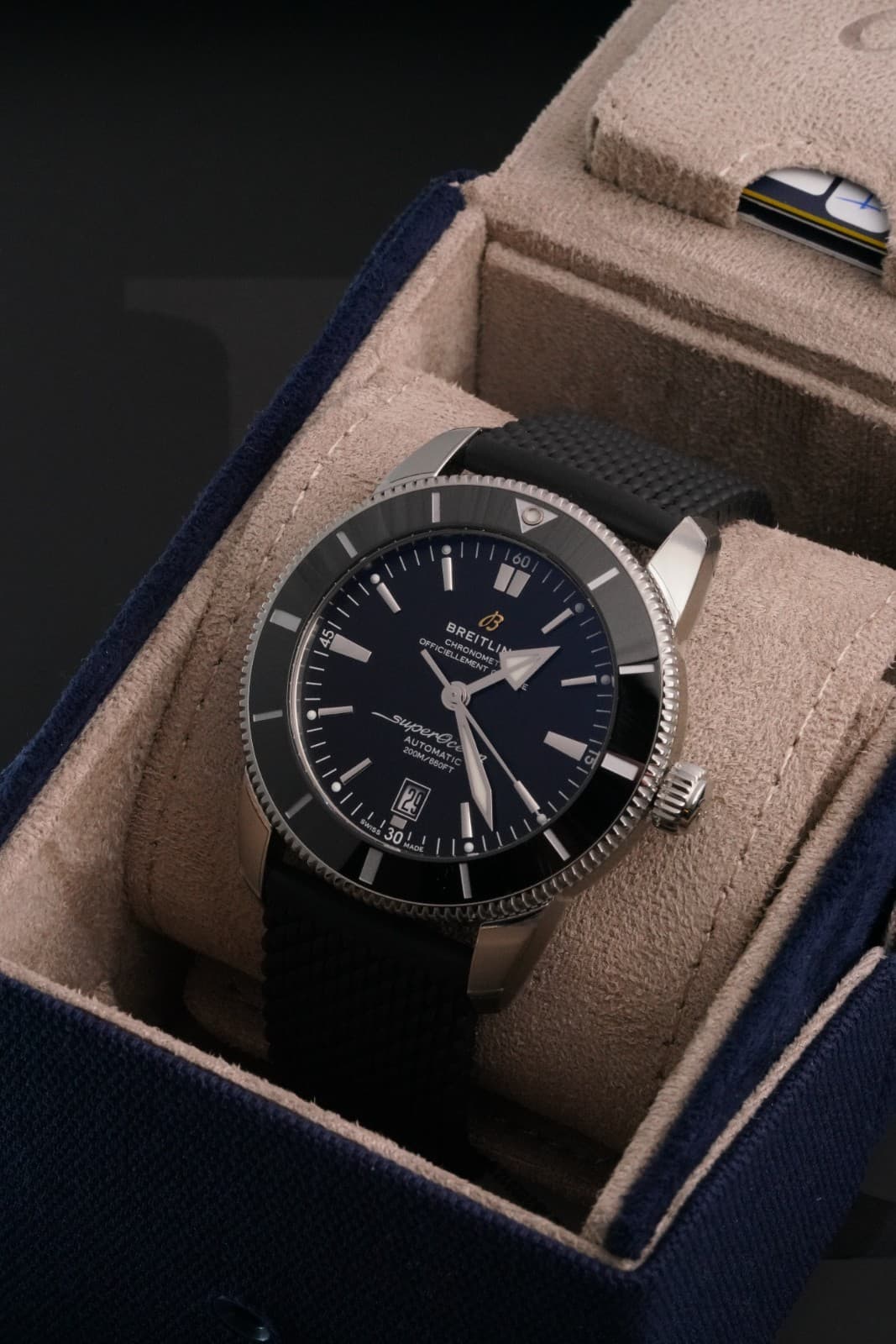 Breitling Superocean Heritage B20 Automatic 46 AB2020121B1S1 Black Unisex Watch