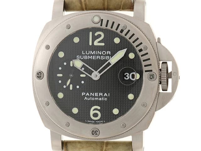 Panerai Luminor Submersible PAM00025 Stainless Steel 44mm Black Dial #DW1462