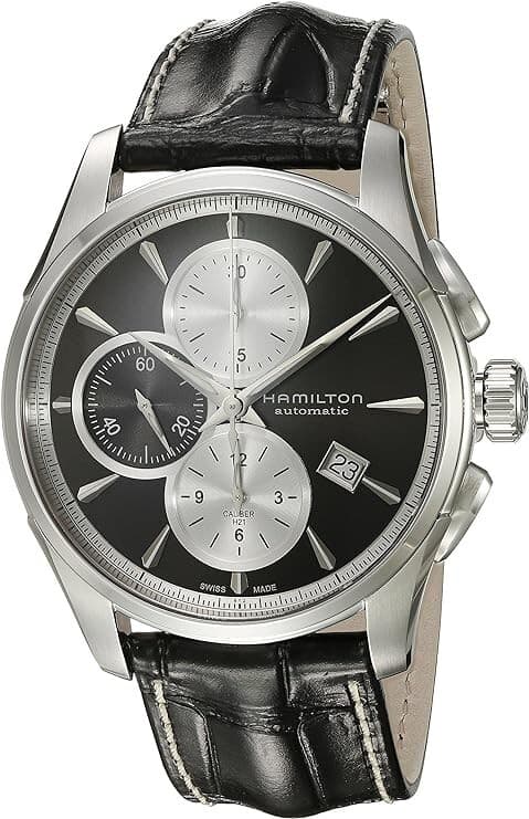 Hamilton Men's 'Jazzmaster' Swiss Automatic Stainless Steel Watch H32596781