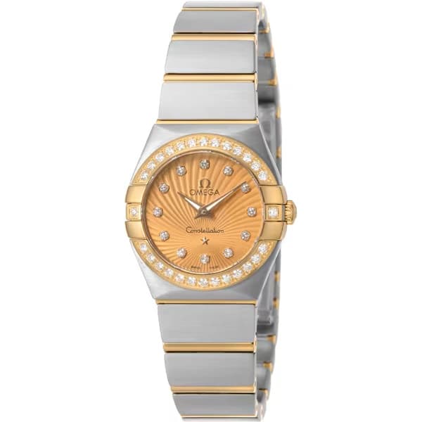 OMEGA 123.25.24.60.58.001 Constellation Champagne Gold woman
