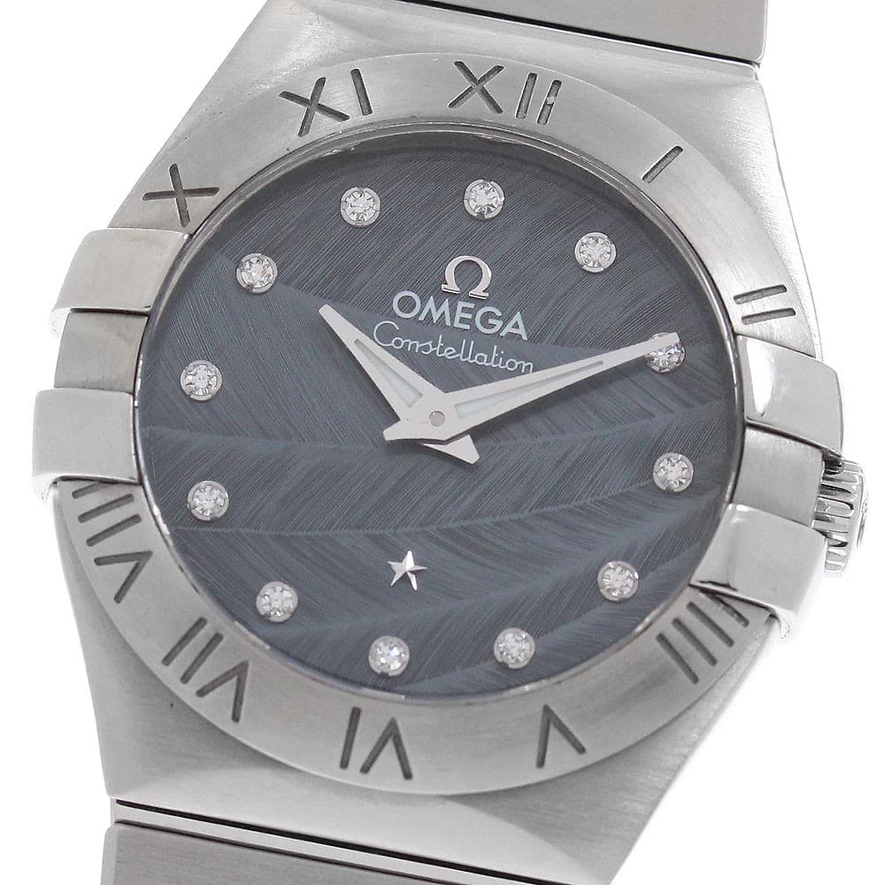 OMEGA Constellation Blush 123.10.27.60.53.001 12P diamond Quartz Ladies_976562