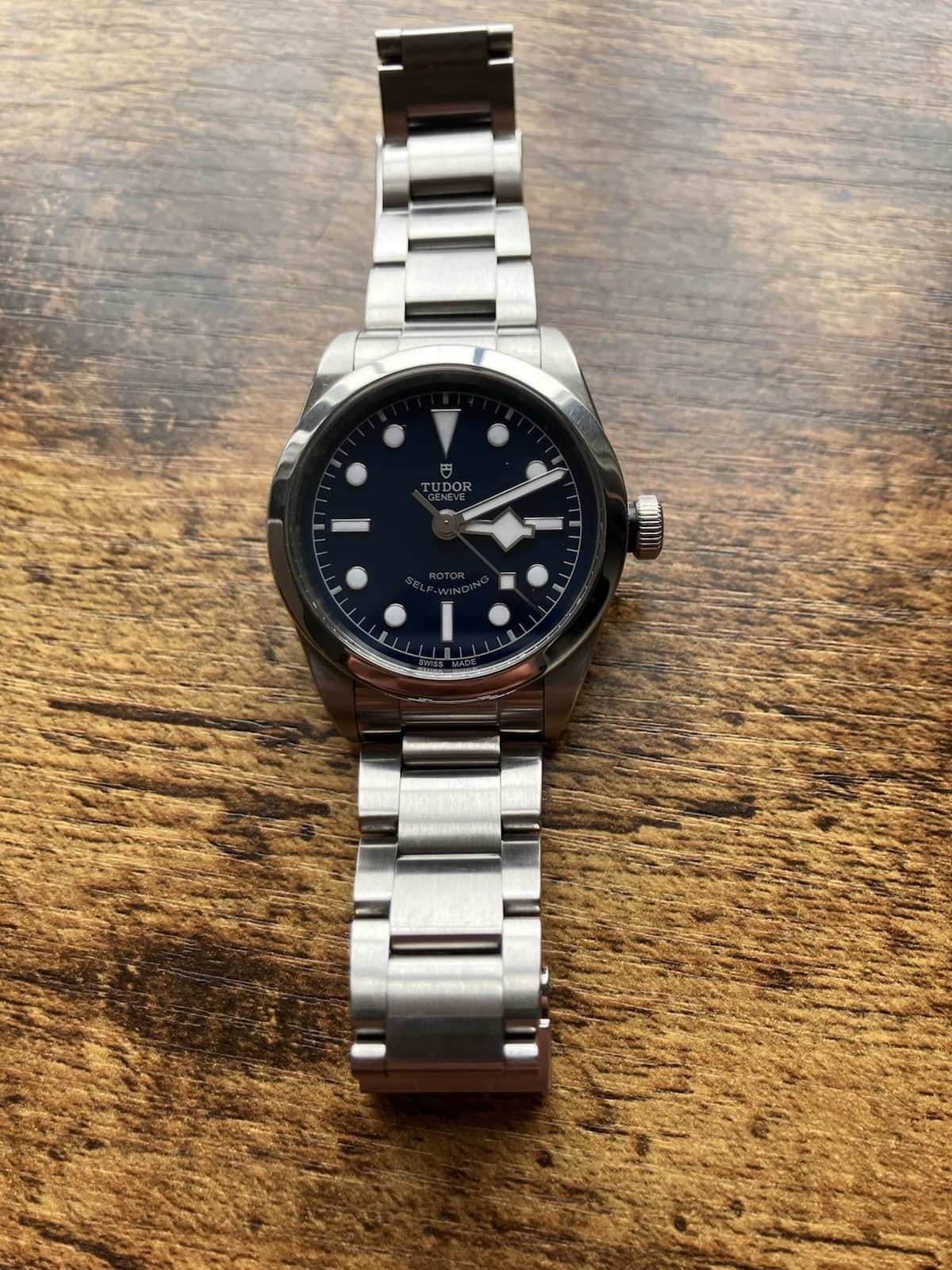 TUDOR Black Bay 36mm “smiley” Dial