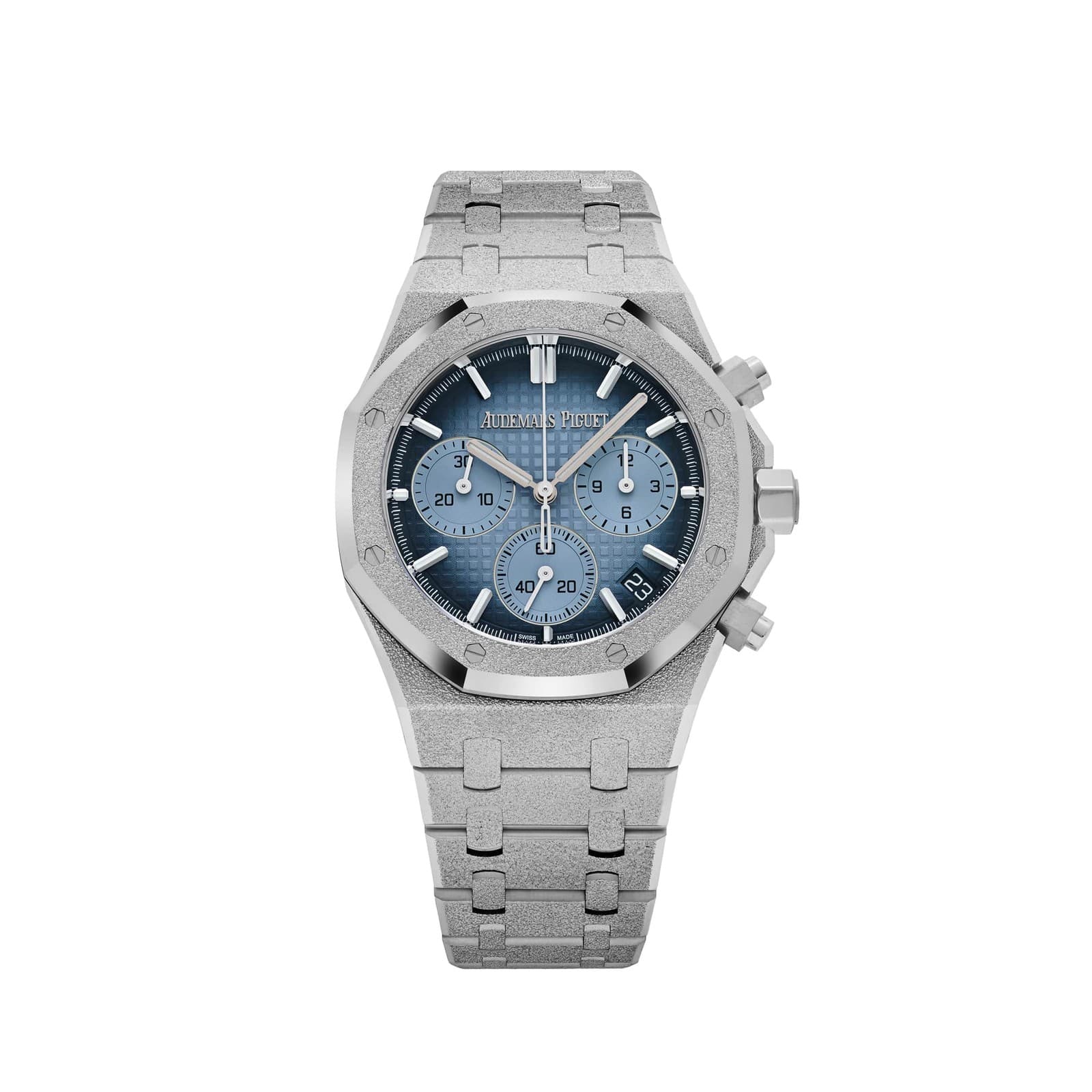 Audemars Piguet Royal Oak 26240BC.GG.1324BC.02 Chronograph Frosted White Gold