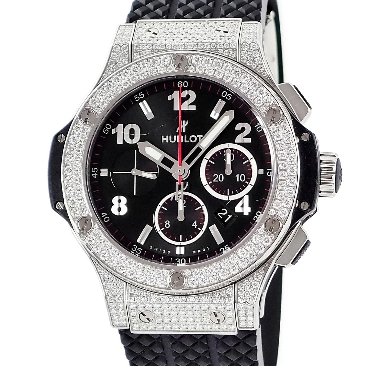 Hublot Big Bang 301.SX.130.RX.174 Stainless Steel 44mm Black Dial #HDW160