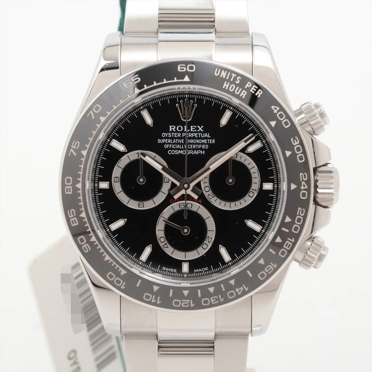 Rolex Cosmograph Daytona 126500LN SS SS AT black dial