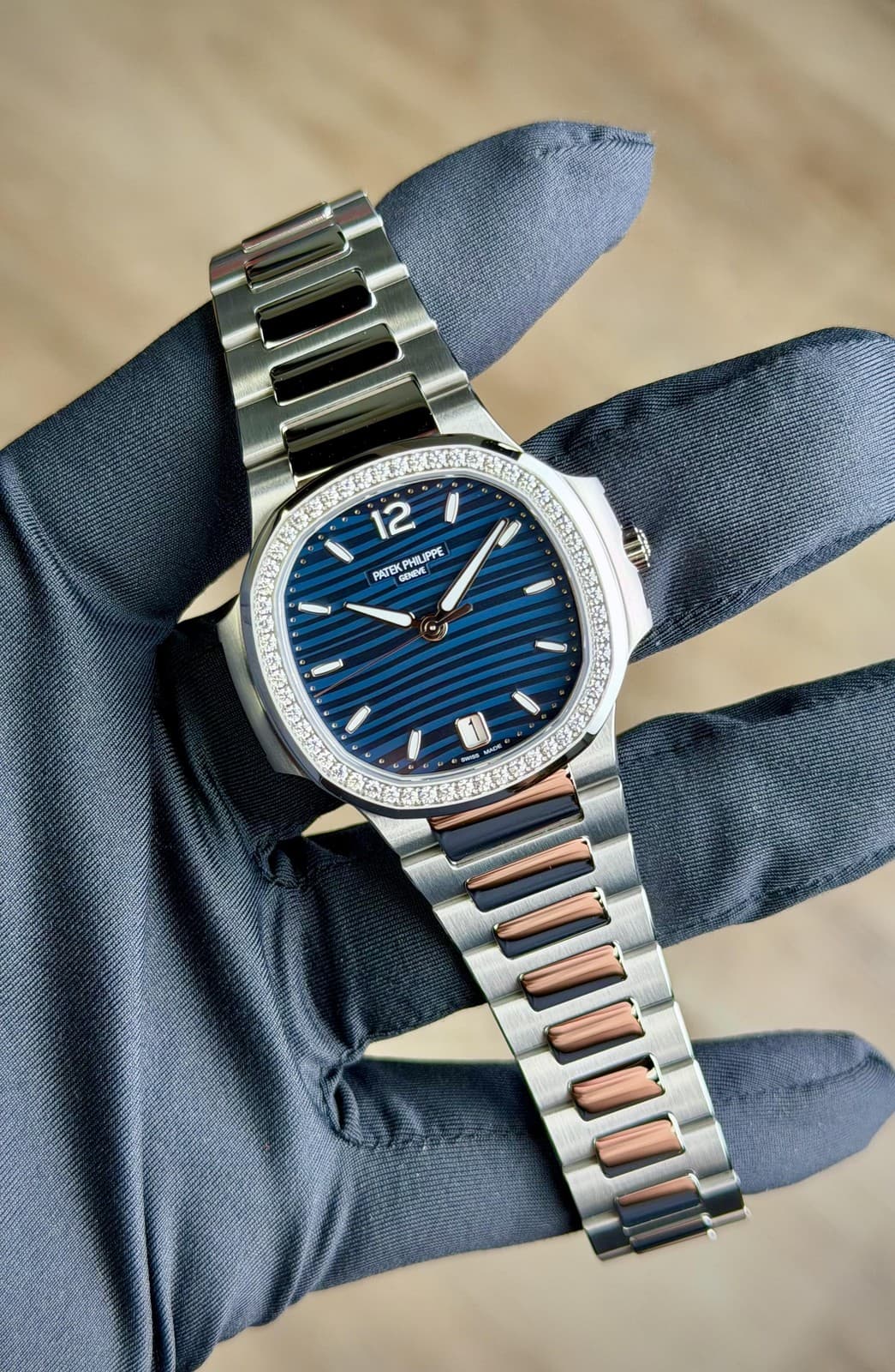 Patek Philippe Nautilus UNWORN 2025 Blue Index Diamond 7118/1200A-001