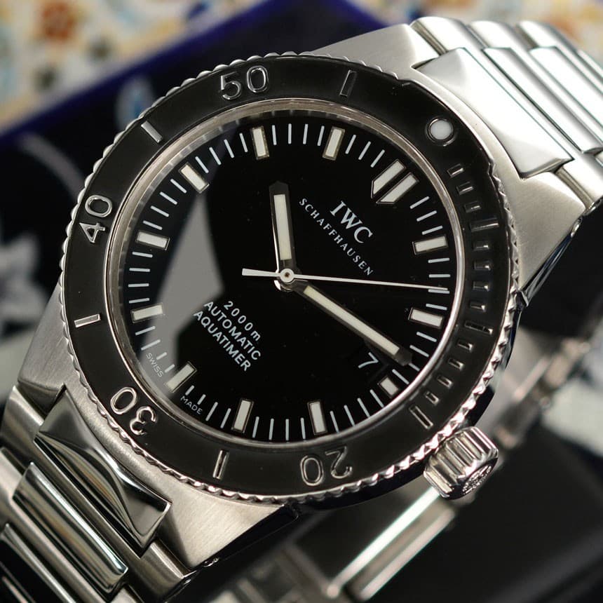 IWC SCHAFFHAUSEN Aqua timer 3536 Automatic 2000m Men's Watch
