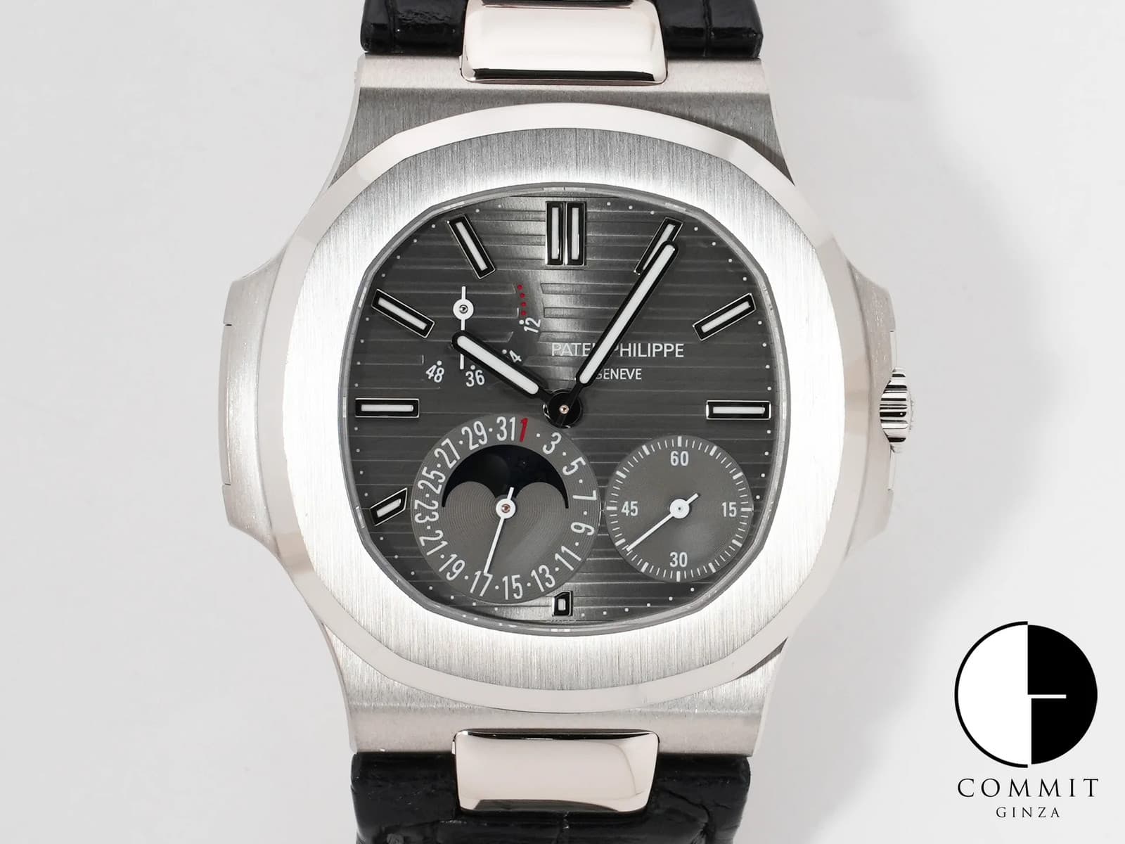 Patek Philippe Complications Nautilus 5712G-001 18K White Gold 40mm #CGW013