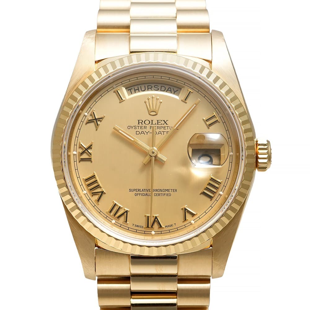 Rolex Day-Date Power Reserve 18238 Champagne TO332794