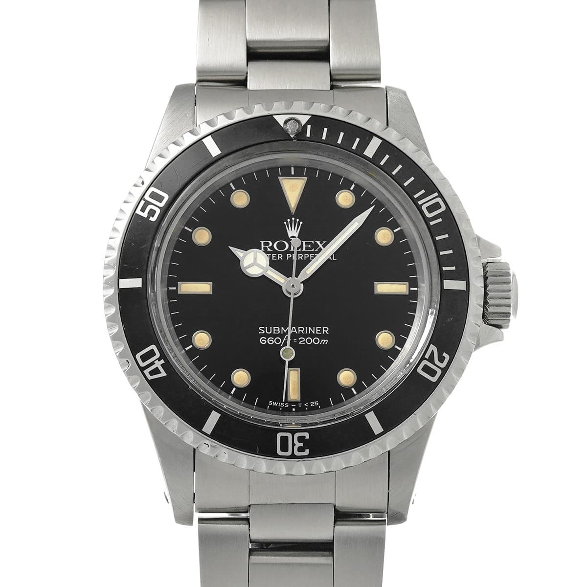 ROLEX Submariner 5513 black WATCH 738644