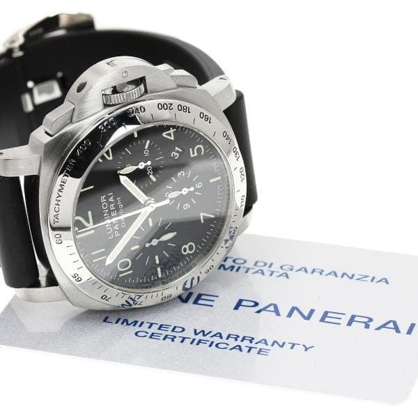 OFFICINE PANERAI LUMINOR DAYLIGHT PAM00196 44mm SS Black #C23795
