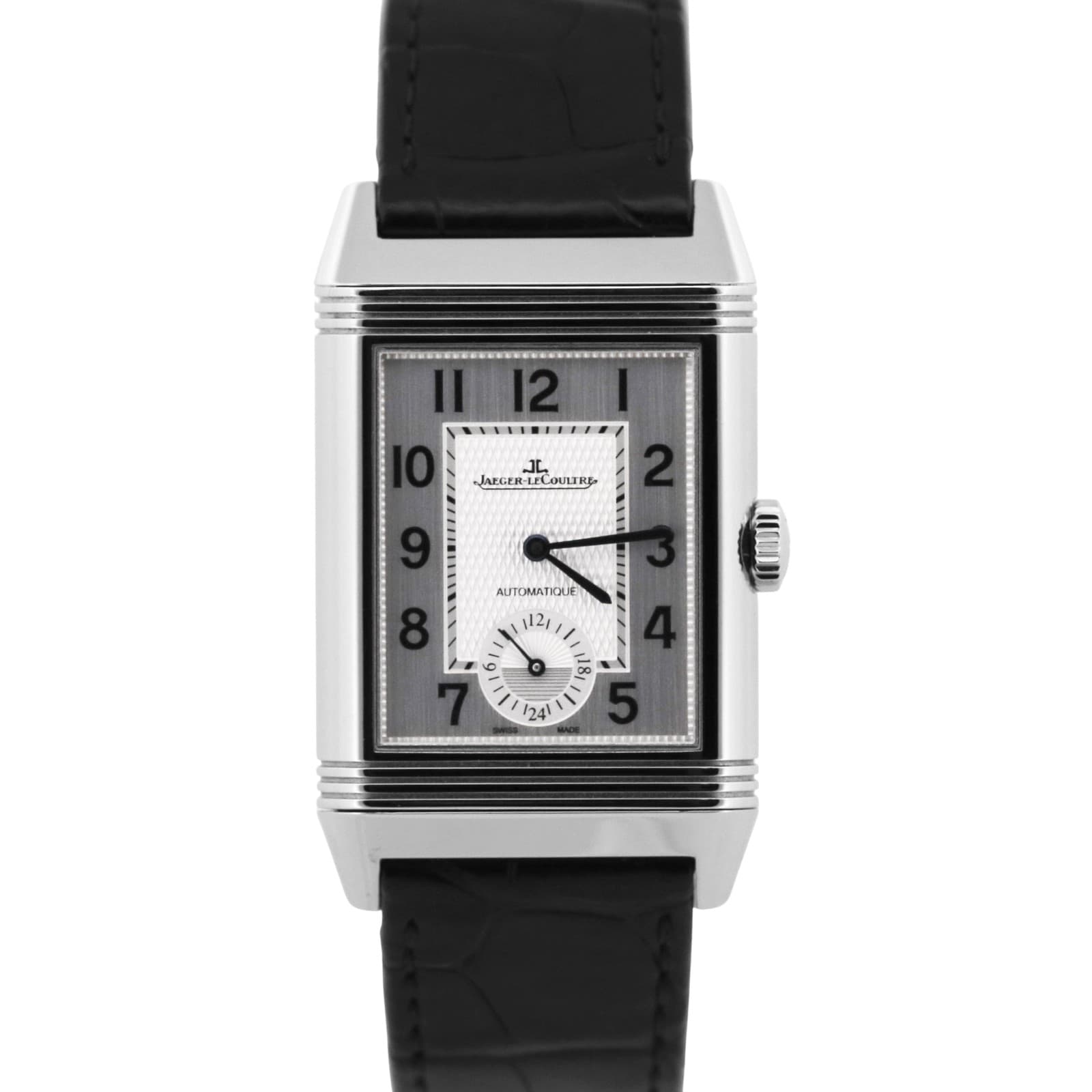 Jaeger-LeCoultre Reverso Classique Grande BLACK SILVER 215.8.S9 Q3838420 BOX