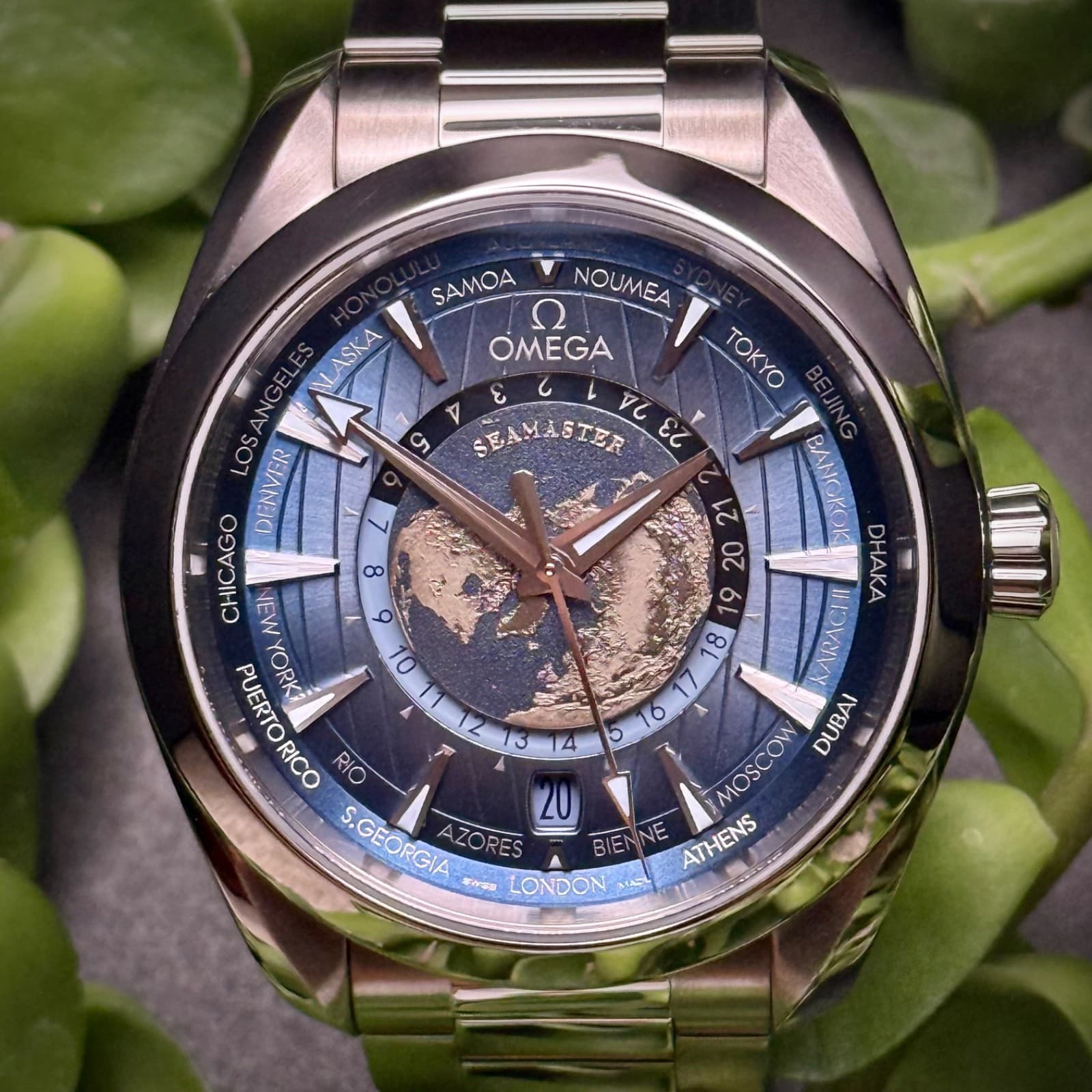 OMEGA Seamaster Aqua Terra 150M 220.10.43.22.03.001 Summer Blue Men's