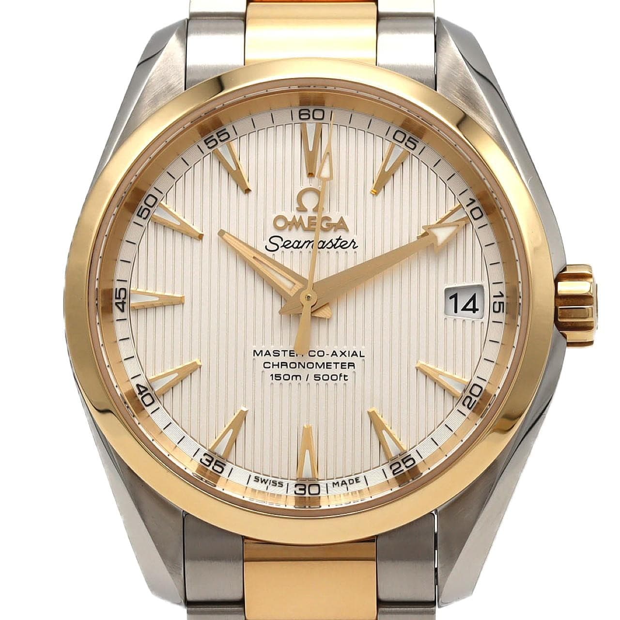 Authentic Omega Seamaster Aqua Terra Two-Tone 231.20.39.21.02.002 SSxYG Mech...