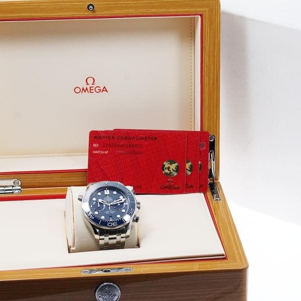 OMEGA SEAMASTER DIVER 300M 210.30.44.51.03.001 44mm SS Blue #C17870