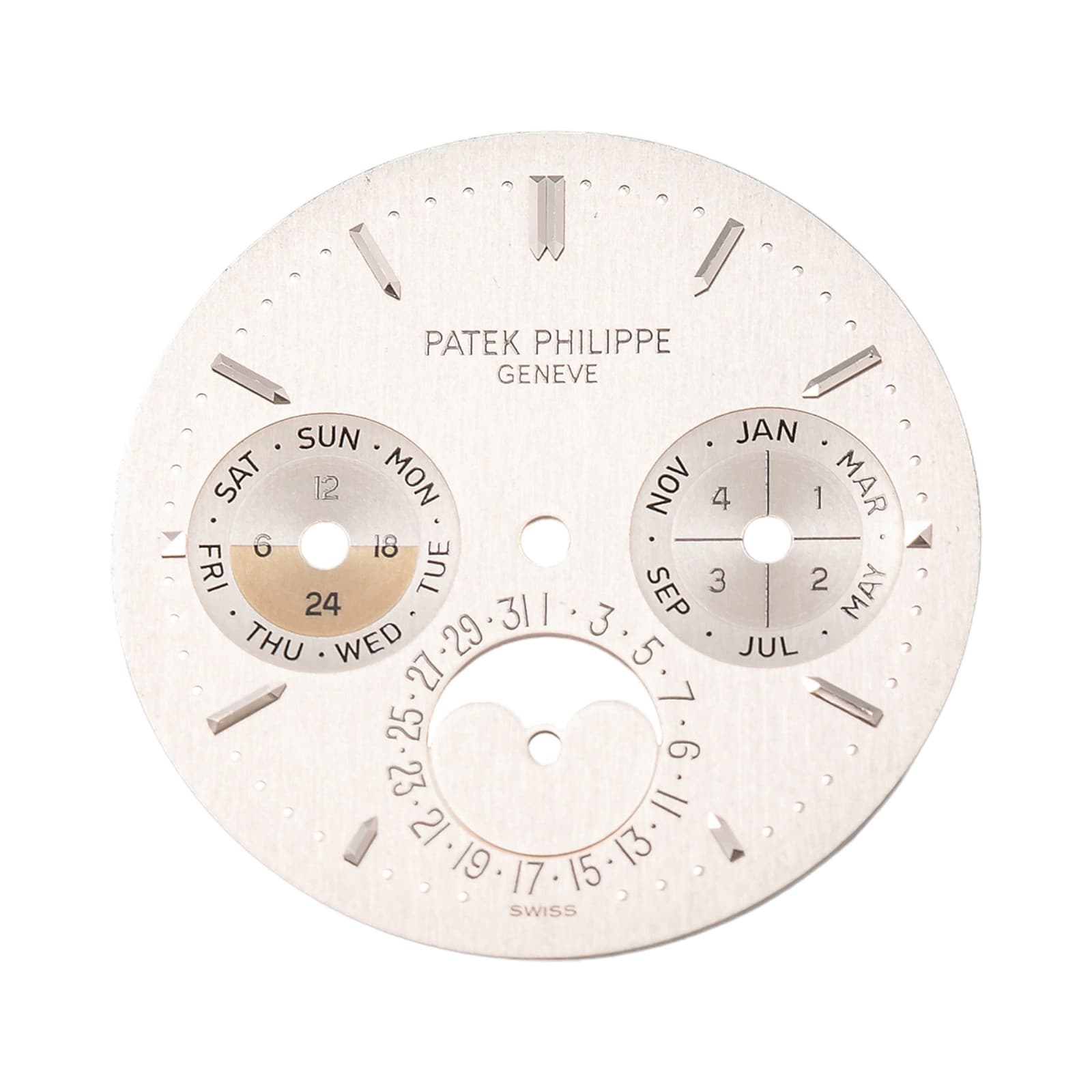 Patek Philippe 3940G 3940 Silver Index